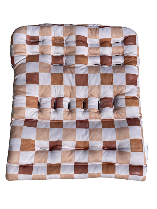 4 Seater Wagon Seat Cover - Checkered